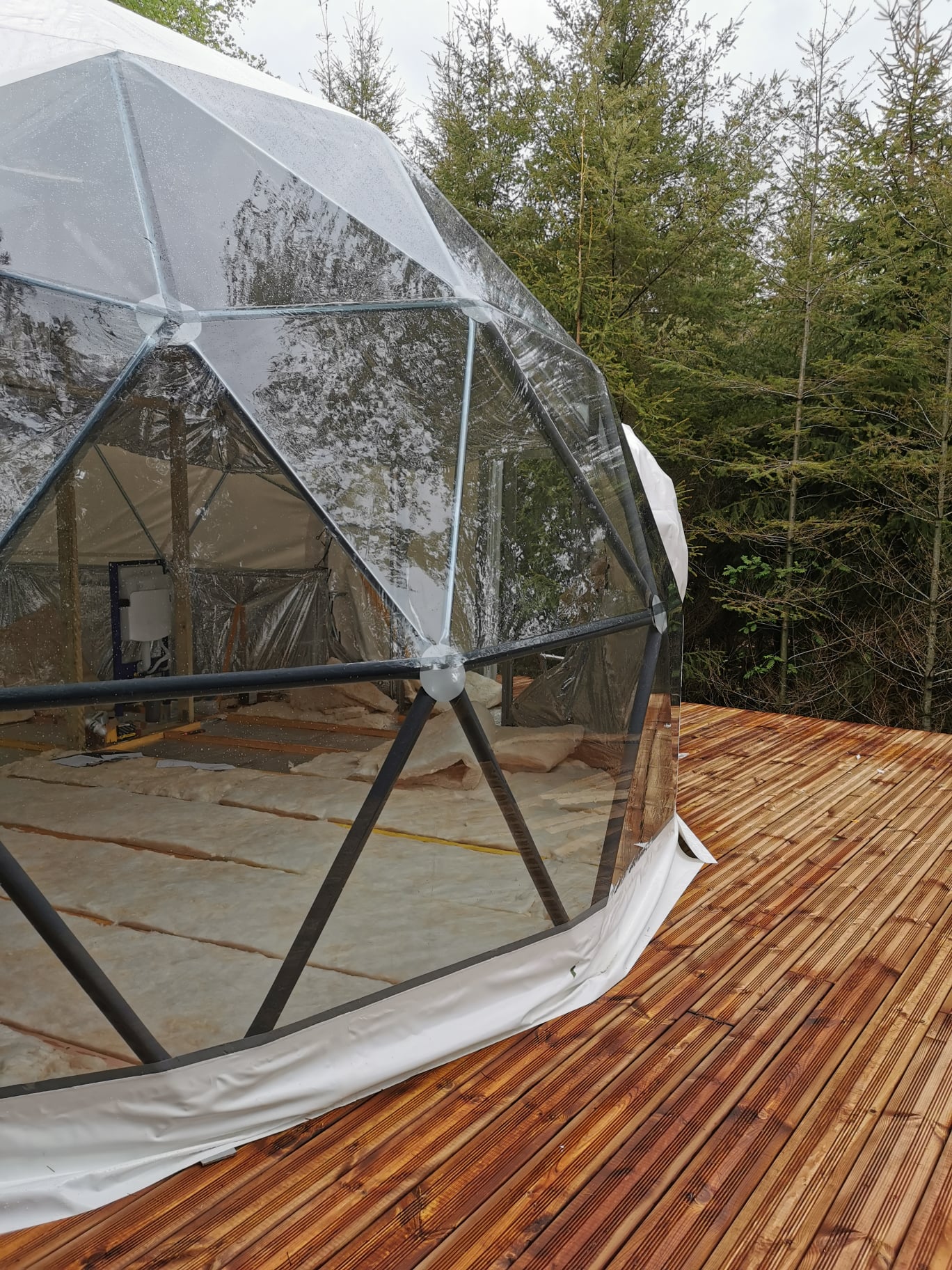 28m2 Glamping Dome Ø6m Domaine Ouréa / Eco-lodge & Spa FRANCE