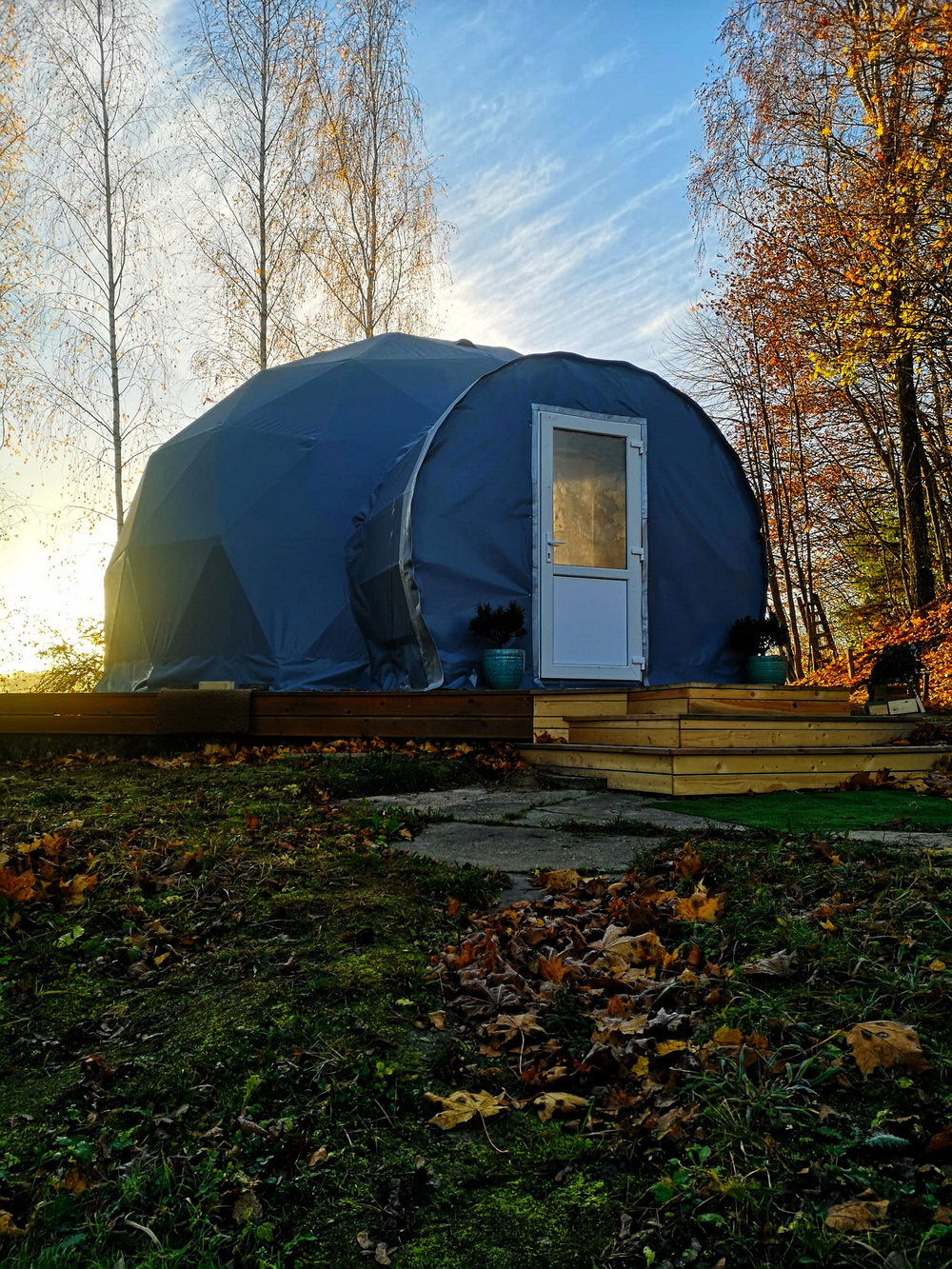 Maža Tyla Lithuania | 35m² Dome Ø6,7m | Sacral Resort